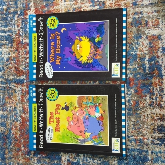 🐢Nora Gaydos 2 Now I'm Ready Level 2 Read It Write It Draw It PB Book - Picture 1 of 6